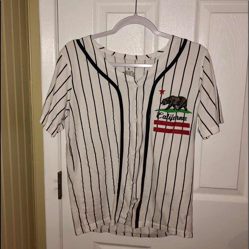 Baseball style t-shirt